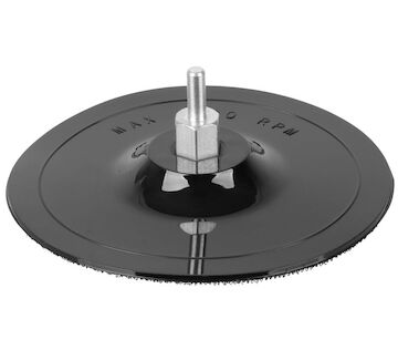 Strend Pro 222337 F0194N 125 mm, držák brusného papíru, se stopkou, suchý zip