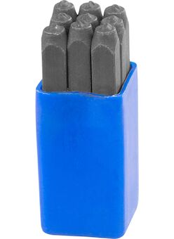 Strend Pro 222546 Čísla děrovačů HR59203 03 mm, 123 9 ks