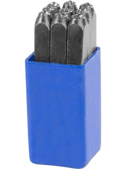 Strend Pro 222547 Čísla děrovačů HR59204 04 mm, 123, 9 ks