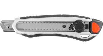 Strend Pro 222810 Nůž UKX-8100-2, 18 mm, odlamovací, s kolečkem, Alu/plast