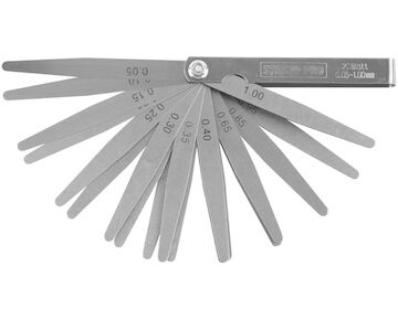 Strend Pro 222843 Měřítko TG-165, 20 listů, měřidlo pro měření spár