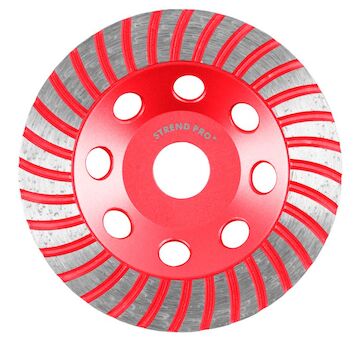 Strend Pro 223566 Brusný kotouč CGW26, 125 mm, TurboCup, broušení, leštění, diamant, na beton