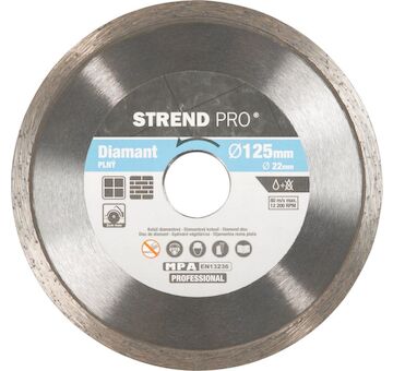 Strend Pro 223918 Kotouč 521B, 125 mm, diamantový, plný