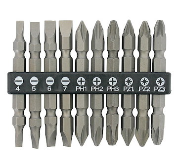 Strend Pro 2250136 Sada bitů Strend Pro YF40020, 10 kusů, Cr-V