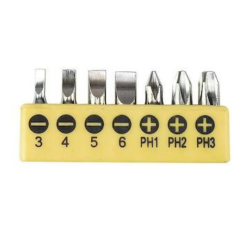 Strend Pro 2250286 Sada bitů YF40516 - 7 kusů, S2, PLO 3-4-5-6, PH 1-2-3