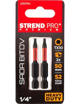 Strend Pro 2250794 Bit Premium Torx, T 10, bal. 2 ks