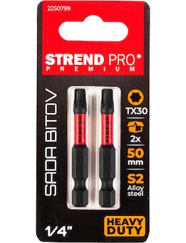 Strend Pro 2250799 Bit Premium Torx, T 30, bal. 2 ks