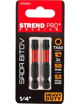 Strend Pro 2250800 Bit Premium Torx, T 40, bal. 2 ks