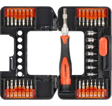 Strend Pro 2250873 Sada šroubováků Premium, 37 dílná, torx + ploché + Phillips