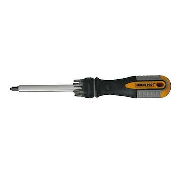 Strend Pro 225653 Šroubovák CX372.81, 8v1, s magnetickým vytahovačem a 6 bity