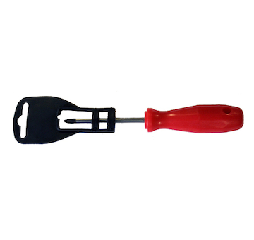 Strend Pro 225759 Šroubovák CT040250 Phillips PH03 10x8 mm, RedPlast