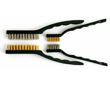 Strend Pro 227033 Brusný kartáč BWS 378, 4dílná sada kartáčů, 2x175 mm, 2x225 mm