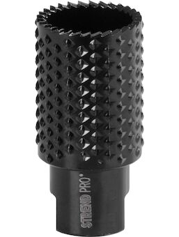Strend Pro 227740 Rašple RSP40, 30 mm, pro úhlovou brusku, černá, válcová
