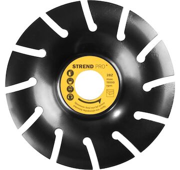 Strend Pro 227759 Kotouč , rašplový, 125 mm, na dřevo, do úhlové brusky