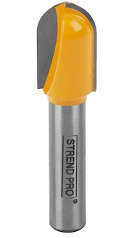 Strend Pro 2280665 Fréza na dřevo S8 mm, YC1908, horní fréza, D25,40 H22,50 R12,70