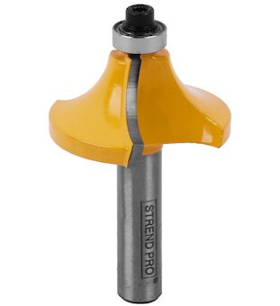 Strend Pro 2280710 fréza na dřevo S6 mm, YC2301, horní fréza, D19 H6,5 R3,17