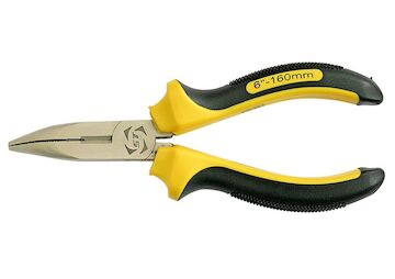 Strend Pro 229111 Kleště PL0044 150 mm, zahnuté pro jemnou mechaniku