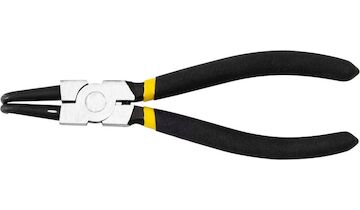 Strend Pro 229169 Kleště P0182B 180 mm, na hřídel a pojistné kroužky, ohnuté