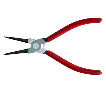 Strend Pro 229176 Kleště P0182A 180 mm, na hřídel a pojistné kroužky, rovné
