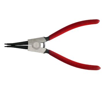 Strend Pro 229181 Kleště P0182C 180 mm, na hřídel a pojistné kroužky, rovné
