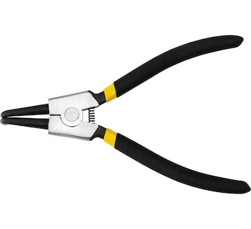 Strend Pro 229255 Kleště P0182D 180 mm, na hřídel a pojistné kroužky, ohnuté