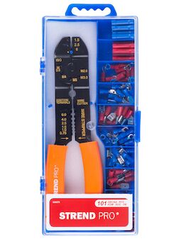 Strend Pro 229271 Kleště AWS 302, odblokování + sada 100 elektrikářských zástrček