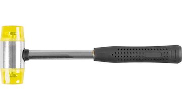 Strend Pro 230060 Kladivo silikonové 07-801c-4, 40 mm, kovová rukojeť 29.5 cm