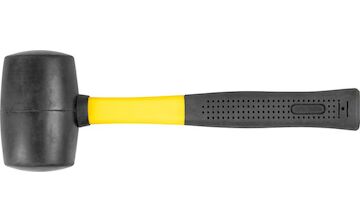 Strend Pro 230139 Kladivo HM211 680 g, gumové, BlackHead, PVC rukojeť, TPR, délka rukojeti 340 mm