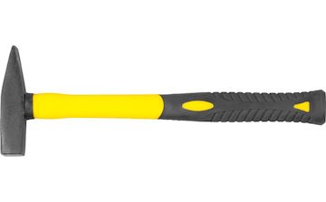 Strend Pro 230171 Kladivo HM112 300 g, zámečnické kladivo, sklolaminátová rukojeť, TPR, délka rukojeti 305
