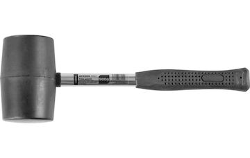 Strend Pro 230193 Kladivo HM213 900 g, gumové, BlackHead, kovová rukojeť, délka rukojeti 345 mm