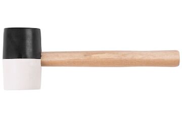 Strend Pro 230263 Kladivo HM232 680 g, 300 mm, guma, BlackWhiteHlava, dřevěná rukojeť