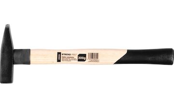 Strend Pro 230291 Kladivo HM100 300 g, zámečnické kladivo, dřevěná rukojeť, délka rukojeti 330 mm