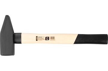 Strend Pro 230299 Kladivo HM100 2000 g, zámečnické kladivo, dřevěná rukojeť, délka rukojeti 280 mm