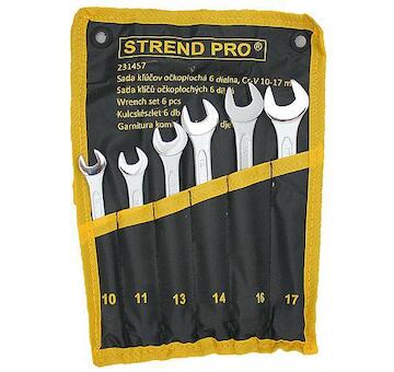 Strend Pro 231457 Sada klíčů HR31581, 6 kusů, Cr-V, 10-17 mm