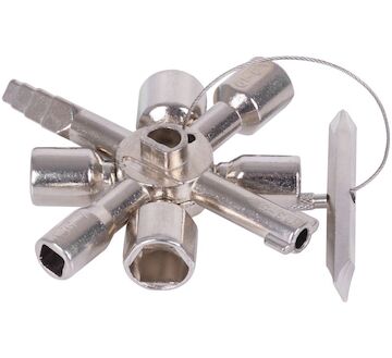 Strend Pro 231848 Klíč UNIKEY-DB1, pro rozvaděče, univerzální