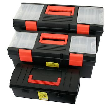 Strend Pro 239176 Box na nářadí HL3035-S6, sada 3 kusů, 450x400x300 mm, max. 10-8-5 kg