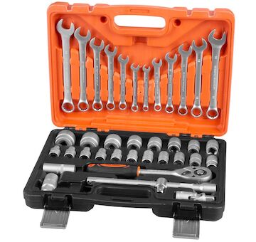 Strend Pro 239673 Sada nářadí S237, 37 dílů, v kufru, 1/2