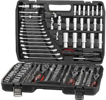 Strend Pro 239678 Sada nářadí S221, 215 kusů, v kufříku, 1/2