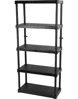 Strend Pro 239961 Regál Racks RA8040, plastový, 5 políc, 800x400 mm