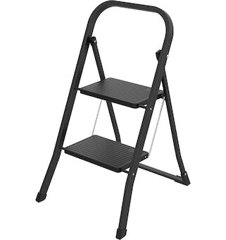 Strend Pro 251292 MiniFero schůdky, 2stupňový žebřík, žebřík, nosnost 150 kg