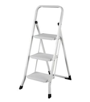 Strend Pro 251293 MiniFero schůdky, 3stupňový žebřík, žebřík, nosnost 150 kg