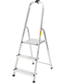 Strend Pro 251378 Schůdky AL-D3, 3 schůdky, nosnost 125 kg, Alu