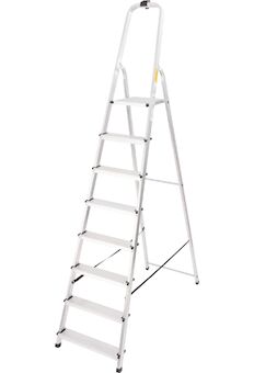 Strend Pro 251384 Schůdky AL-D8, 8 schůdků, 125 kg, Alu