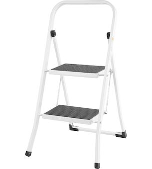 Strend Pro 251428 Schůdky LFD080 2 stupínkové, ocelové, EN14183, nosn. 150 kg