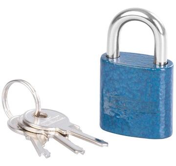 Strend Pro 252142 Visací zámek HP 25 mm, modrý