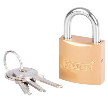 Strend Pro 252143 Visací zámek FT 32 mm, zlatý