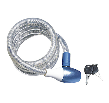 Strend Pro 252205 Zámek ZOLI 87323, 8x100 cm, pro jízdní kolo, spirálový