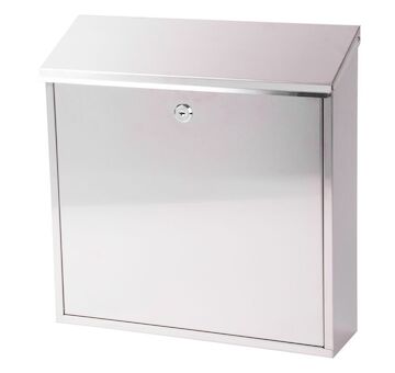 Strend Pro 252266 Poštovní schránka FLATBOX 2 360x100x360 mm, nerezová ocel