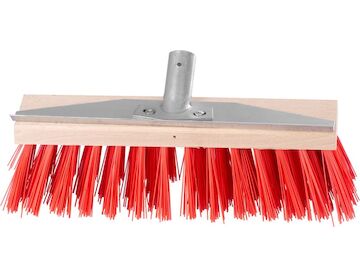 Strend Pro 2530260 Smeták Geco U300.3, 300x65x22 mm, silniční smeták s kovovou škrabkou
