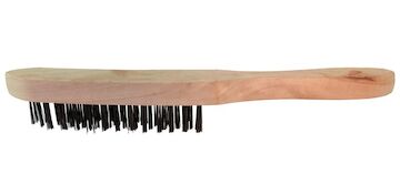 Strend Pro 253174 Kartáč WB308 1406, 4 řady, ocel, dřevěná rukojeť